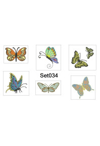 Set034 - Butterflies