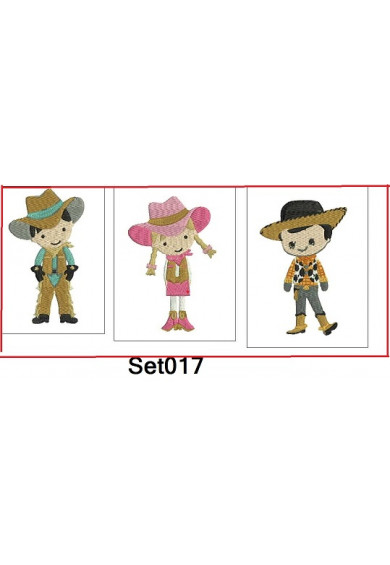 Set017 - Little cowboys and cowgirls