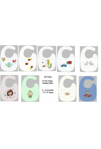 Set500 - Quilted Bibs collection I